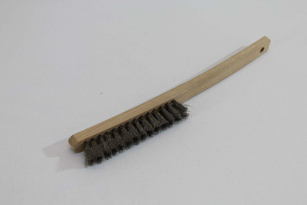 Gewindebürste 2 x 28 cm Edelstahldraht